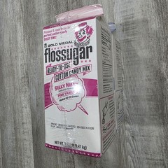 Pink Vanilla Blue Raspberry Flossugar Ready to use Cotton Candy Mix 3.25 LB 2pk