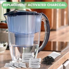 100 Pcs Activated Charcoal Water Filter Coconut Shell Distiller