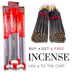 19″ Long Jumbo Premium Incense Sticks 30 Per Pack Hand Dipped 19 inch Scented