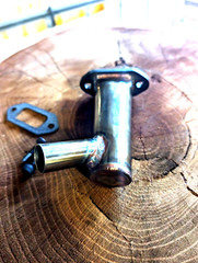 Stainless Steel Husqvarna Chainsaw Exhaust Muffler 455 460 461 465 Rancher xtorq