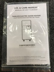 EcoSmart ECOS 12 Tankless Electric Water Heater, 12 kW, 240V