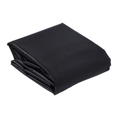 13ft*18ft Black Pond Waterproof Liner 20 Mil Thickness Fish Pond Liner HDPE