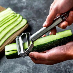 Heavy Duty Stainless Steel French Fry Cutter with Suction Feet for Potatoes