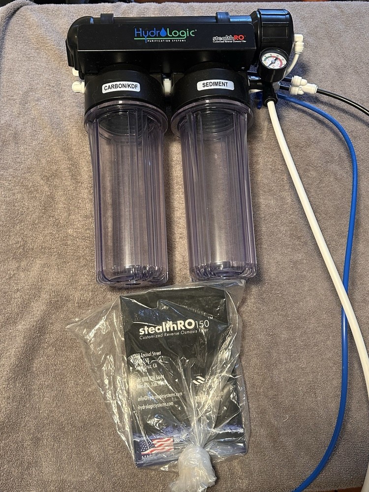 HydroLogic stealthRO150 Reverse Osmosis Carbon Sediment Water Filtration System