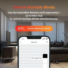 Smart Solar-Powered Blinds Room Kit – 2.4G WiFi Remote & Light Sensing Control