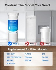 Waterdrop XWF NSF Certified Refrigerator Water Filter, Replacement for GE®