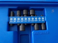 Kobalt Mechanics Chrome Tool Set, SAE, Metric – Hard Case Free US Shipping