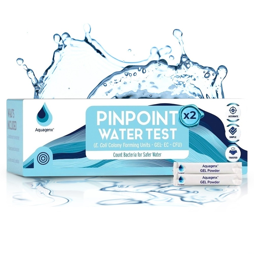 Aquagenx Pinpoint Water Test Kit – Easy Water Testing Kit for E. coli