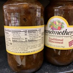 Grandmother’s Traditional Mincemeat, 28oz, BB 3/27, Lot of 2, Free Ship