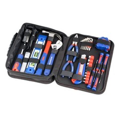 WORKPRO 100PC Home Tool Kit Drawer Household Hand Tool Set w/Easy Carrying Pouch