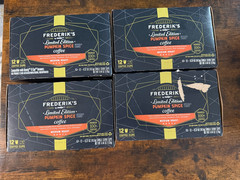 Lot of 4 Frederik’s by Meijer Coffee Pod K-cups 12 ct Pumpkin Spice NEW SEALED