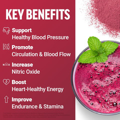 Beet Root Powder Supplement 30 Servings Nitric Oxide & Energy Support