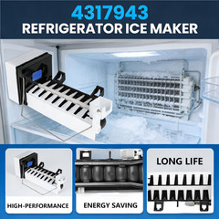 4317943 Refrigerator Icemaker Ice Maker for Whirlpool Kenmore Estate