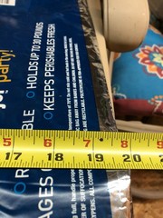 LOT of 2 Meijer Thermal Totes – Keep Cold Things Cold & Hot Hot #F81