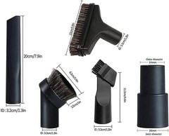 32mm Vacuum Attachments Accessories, Vacuum Cleaning Set Brush Nozzle Crevice To