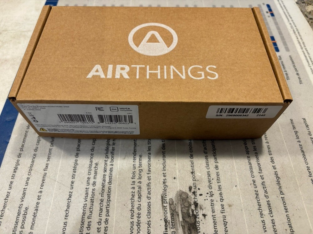 Airthings View Plus 2969 Business for Smart Air Quality Monitor As Is