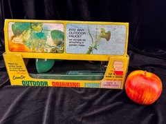 Camco Outdoor Drinking Fountain Bubbler Faucet Any Hose Connect Vtg NOS In Box