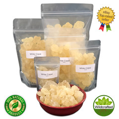 White Copal Resin Incense 100% Pure Natural Gum Dammar Rock Granular
