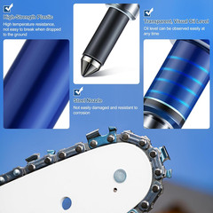1 Pcs Grease Gun for Chainsaws, Pre Loaded Mini Grease Gun with Lubricant, Unive