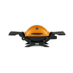 Weber Q1200 Liquid Propane Grill (Orange)