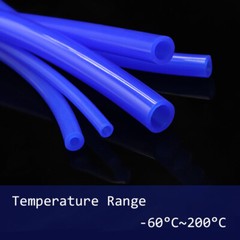 Food Grade Silicone Tube High Temp Tubing Flexible Blue Hose All Sizes 1 Meter