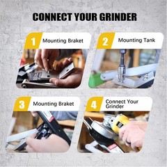 NEW Lawn Mower Blade Sharpener 15°-45° Adjustable Lawnmower Blade Sharpener US