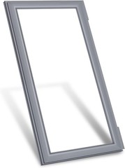 2Pcs WR14X10305 for GE French Door Gasket Seal for Both Upper Door with Flap
