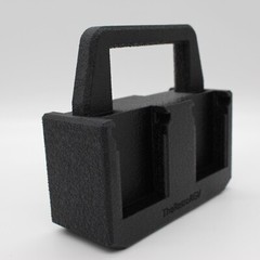 Kobalt 24 volt 4 Slot Battery Caddy Carrying Case Battery Holder