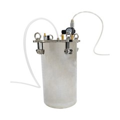 Large Flow 20L Dia. 10.3in Dispenser Pressure Tank Dispensing Storage Bucket New