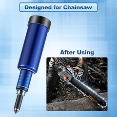 1 Pcs Grease Gun for Chainsaws, Pre Loaded Mini Grease Gun with Lubricant, Unive