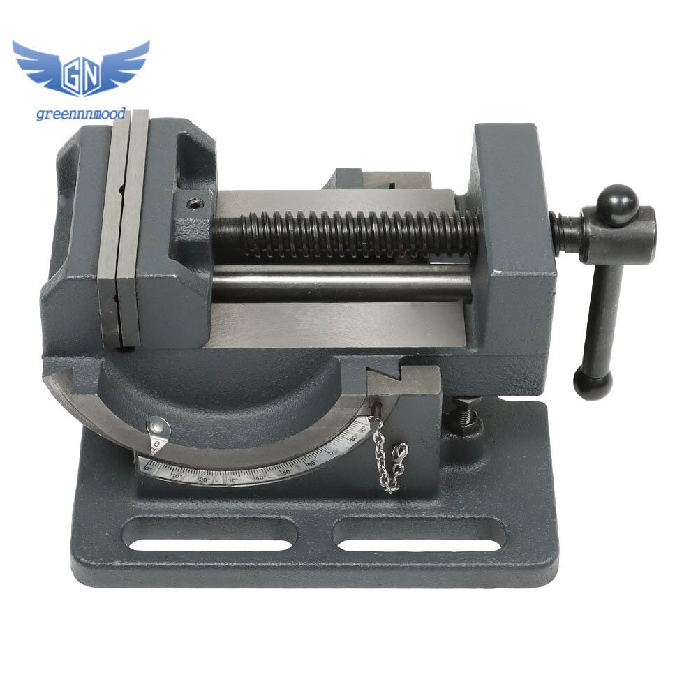 3.25 in. Industrial Strength Benchtop and Drill Press Tilting Angle Vise New