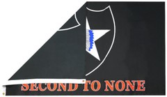 3X5 ARMY 2nd Infantry Division Second To None Black 100D Polyester Flag F1322