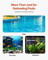 Pool Filter Balls for Sand Filter Pump Swimming Pool 4 lbs Reusable Blue