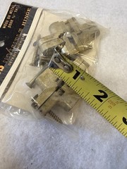 Soss Invisible Hinges 1 Set No. 208 And 1 Set No. 204 Both Unused