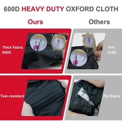 30 inch Grill Cover for Weber 210 Series Gas Grills,600D Heavy Duty BBQ Cover, W