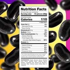 Black Licorice Jelly Beans – 2 Pound Pack