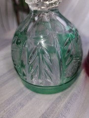 Anna Hutte Echt Bleikristall Red, Purple, Green Wine Water Goblets Set 3