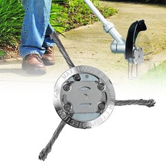 Universal Steel Wire Trimmer Head,Weed Eater Head,Kit For Gardening Lawnmower