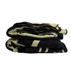 NWT Indian Creations by Incas 80% Alpaca Blanket 75×88 Ecuador Reversible Tribal