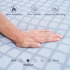 Begonia.K Memory Foam Sofa Bed Mattress Replacement, Full Queen Pull Out Couch
