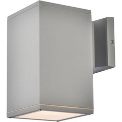 Living District LDOD4041S Raine 1 Light 7.88 inch Silver Outdoor Wall Light