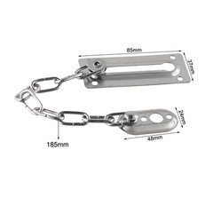 Heavy Duty Door Chain Lock Stainless Steel Anti-theft Door Lock Security Chai