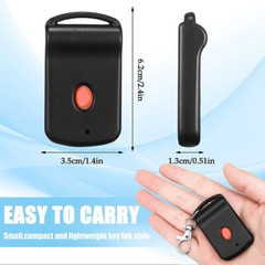 2PC Garage Door Gate Opener Transmitter 10 Digit Pins Code Remote Control 300MHz