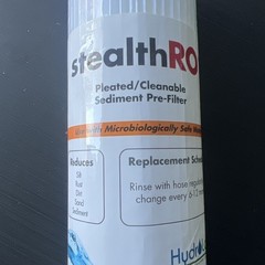 Hydrologic Stealth RO Pleated/Cleanable Sediment Pre-Filter HL22125 – Ships Free