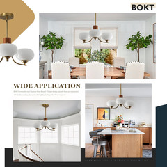 Brushed Brass 3-Head Globe Chandelier – Adjustable Industrial Ceiling Light