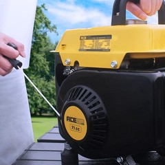 1200W Gas Tank Portable Small Generator For Power Outages Home Outdoor Use Quiet