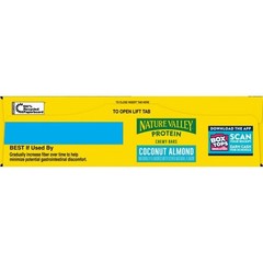 Nature Valley Protein Chewy Snack Bars, Coconut Almond, 5 5 Count (Pack of 1)