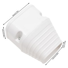 3″W 15Ft L Air Conditioner PVC Line Cover Kit For Air Condition Duct Protection