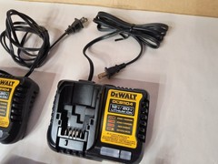 Dewalt 12V/20V Lithium Ion Battery Chargers LOT of 3 — (2) DCB1104 & DCB115