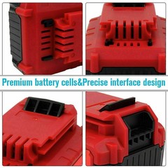 2Pack 20V 8.0Ah 20 Volt Lithium-ion Battery for Porter Cable MAX PCC685L PCC680L